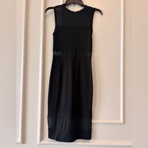 French Connection Elegant Black Midi Dress